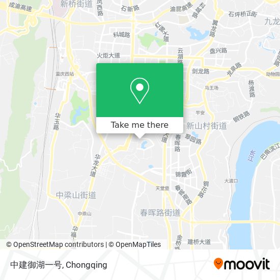 中建御湖一号 map
