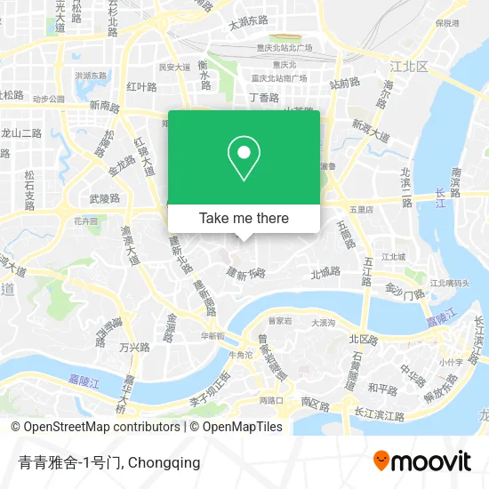 青青雅舍-1号门 map