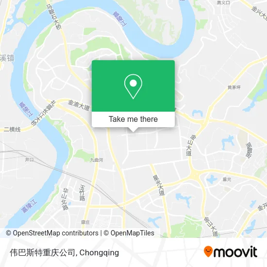 伟巴斯特重庆公司 map