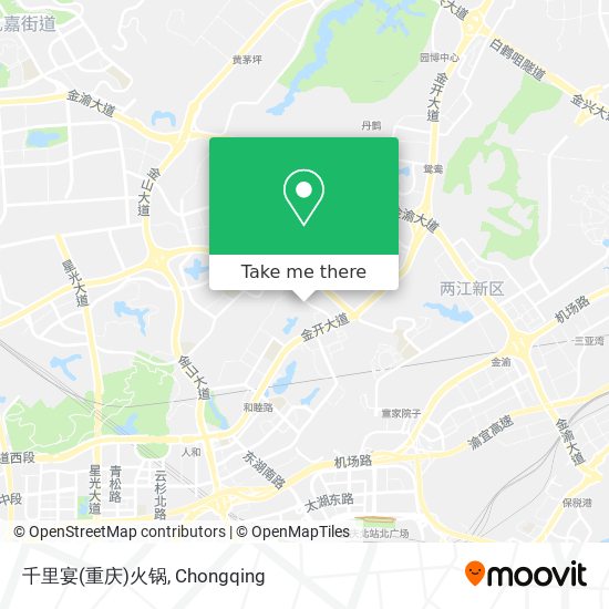 千里宴(重庆)火锅 map