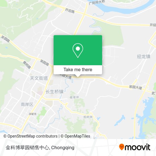 金科博翠园销售中心 map