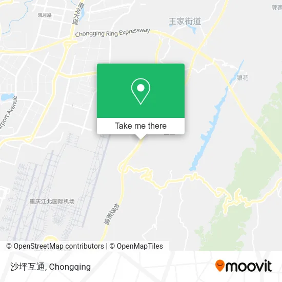 沙坪互通 map