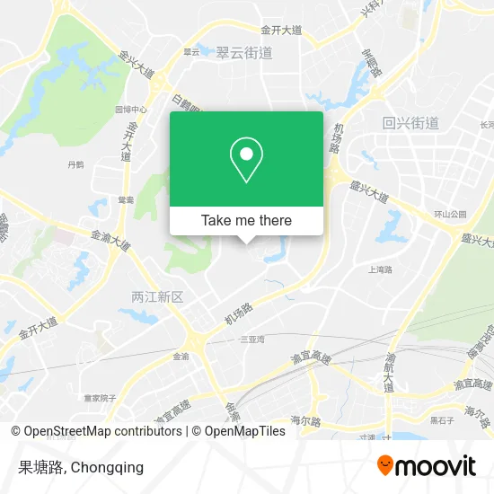 果塘路 map