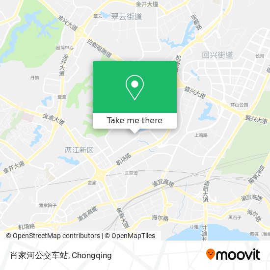 肖家河公交车站 map