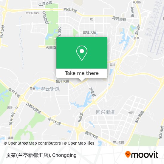 贡茶(兰亭新都汇店) map