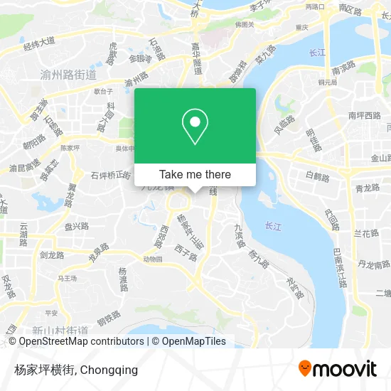 杨家坪横街 map