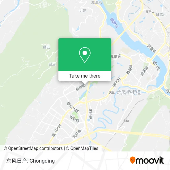 东风日产 map