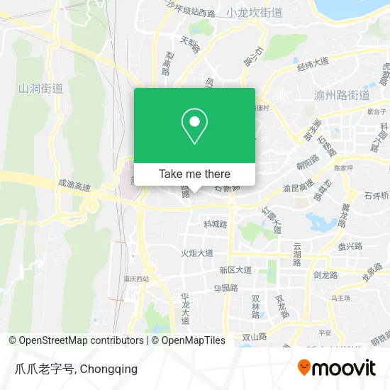 爪爪老字号 map
