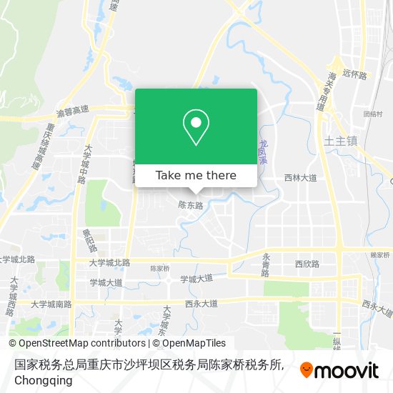 国家税务总局重庆市沙坪坝区税务局陈家桥税务所 map