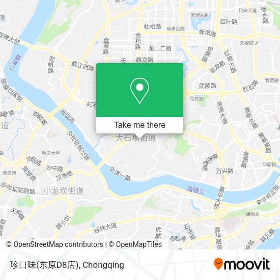 珍口味(东原D8店) map