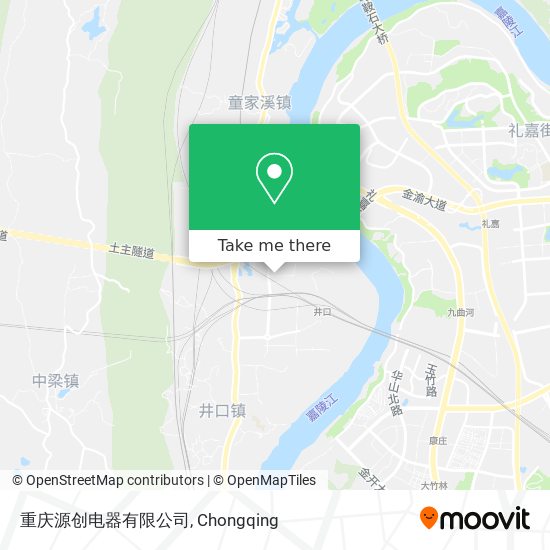重庆源创电器有限公司 map