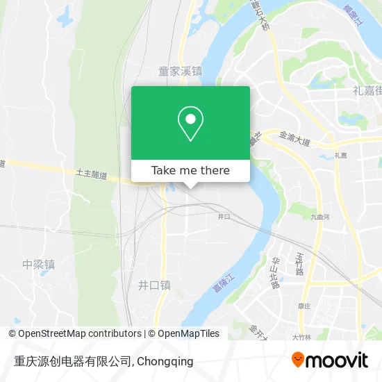 重庆源创电器有限公司 map