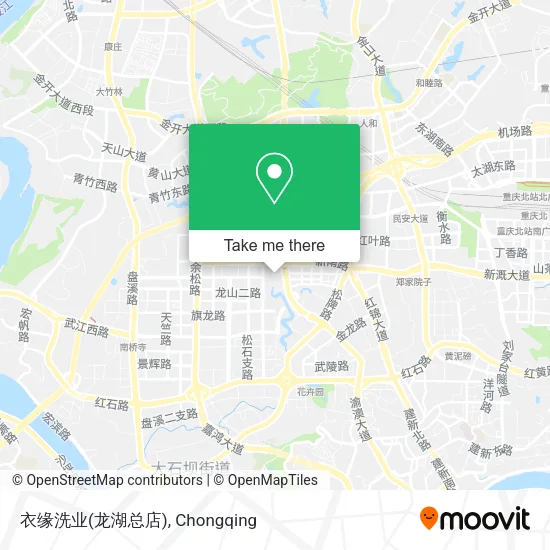 衣缘洗业(龙湖总店) map