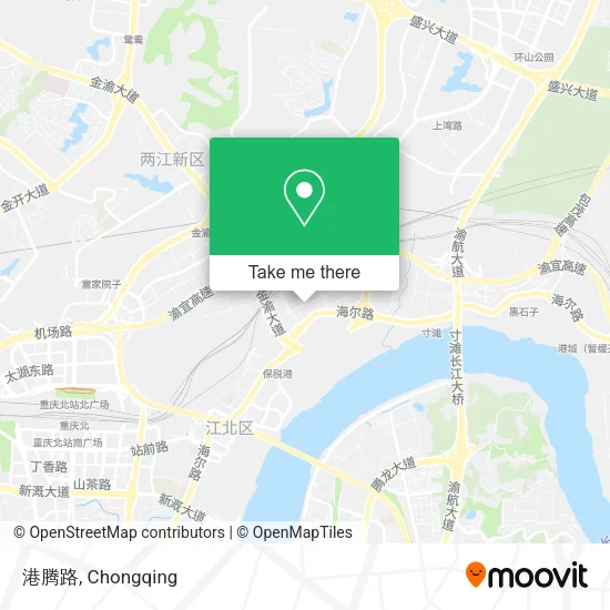 港腾路 map
