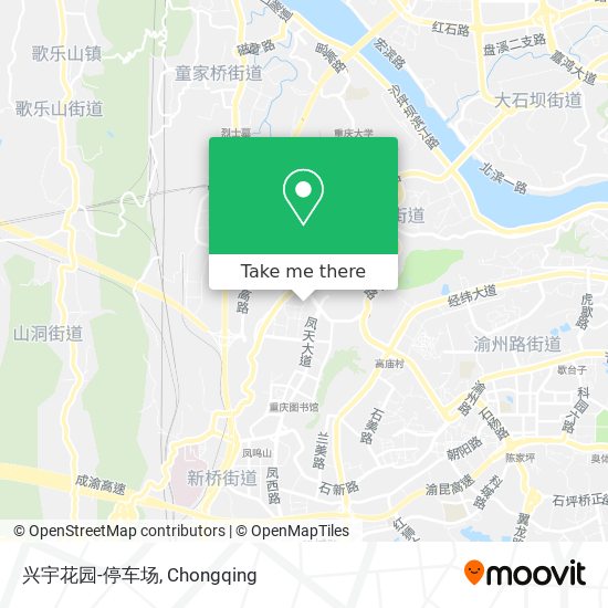 兴宇花园-停车场 map