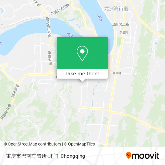 重庆市巴南车管所-北门 map