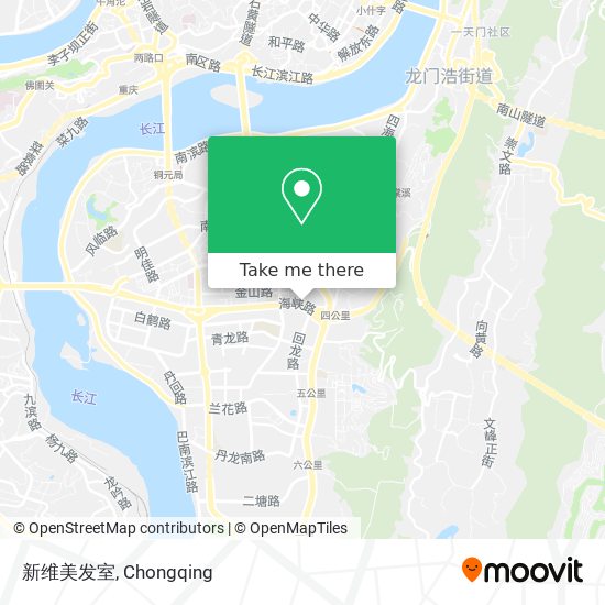 新维美发室 map