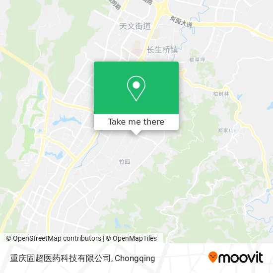 重庆固超医药科技有限公司 map