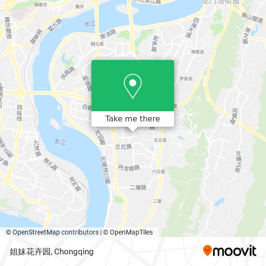 姐妹花卉园 map