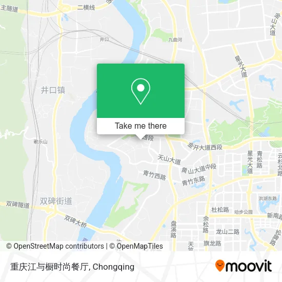 重庆江与橱时尚餐厅 map