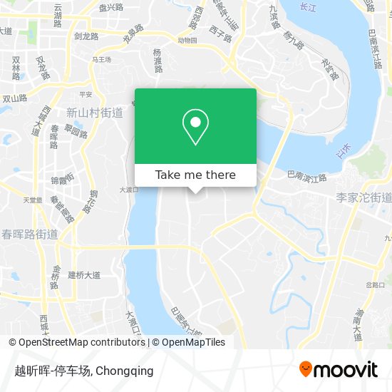 越昕晖-停车场 map