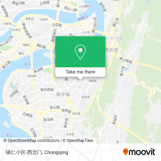 辅仁小区-西北门 map