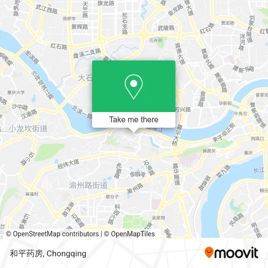 和平药房 map