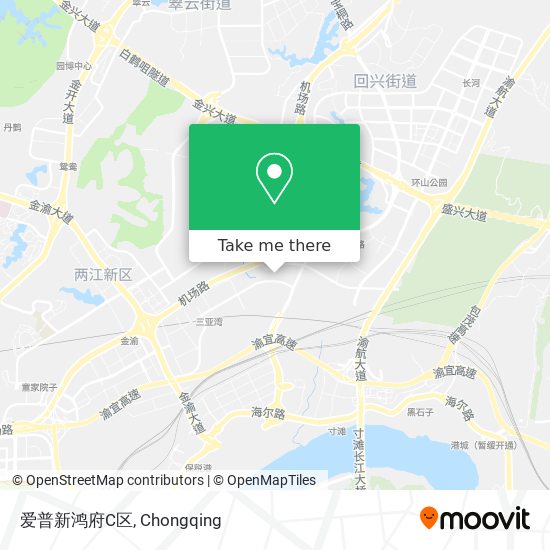 爱普新鸿府C区 map