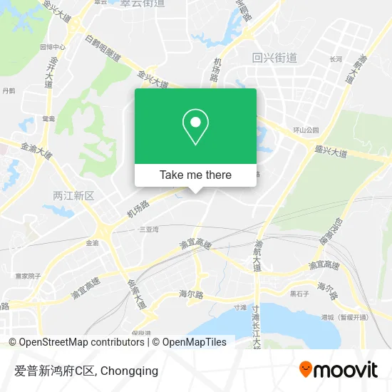 爱普新鸿府C区 map