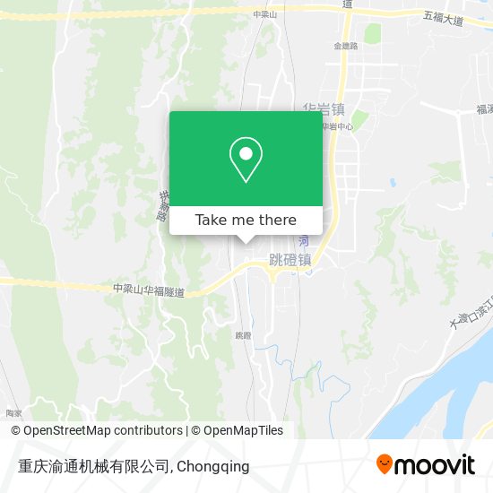 重庆渝通机械有限公司 map