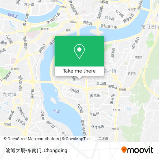 渝通大厦-东南门 map