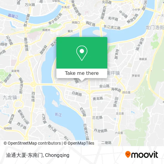 渝通大厦-东南门 map