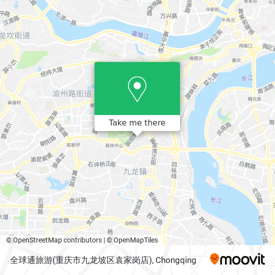全球通旅游(重庆市九龙坡区袁家岗店) map
