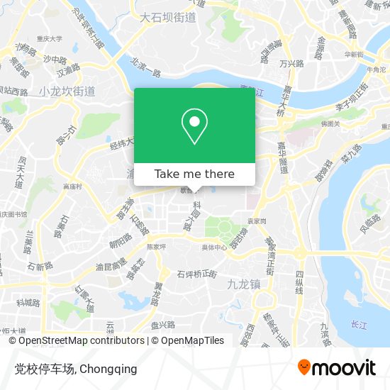 党校停车场 map