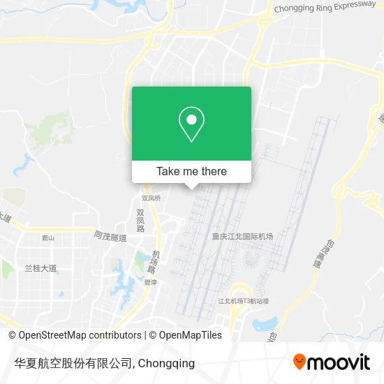 华夏航空股份有限公司 map
