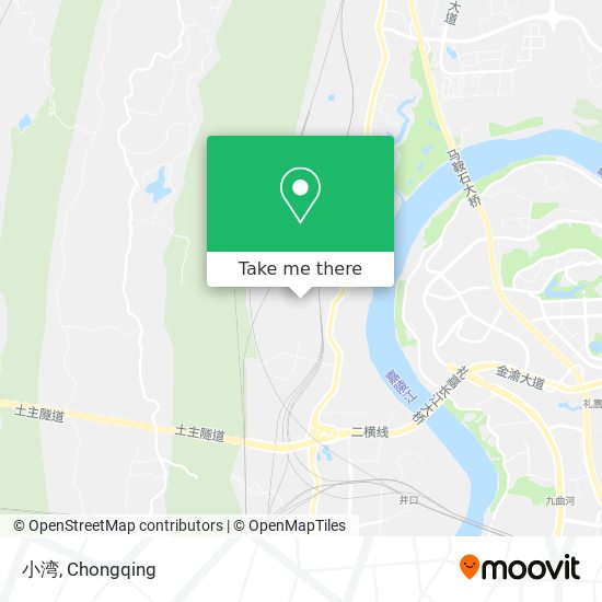 小湾 map