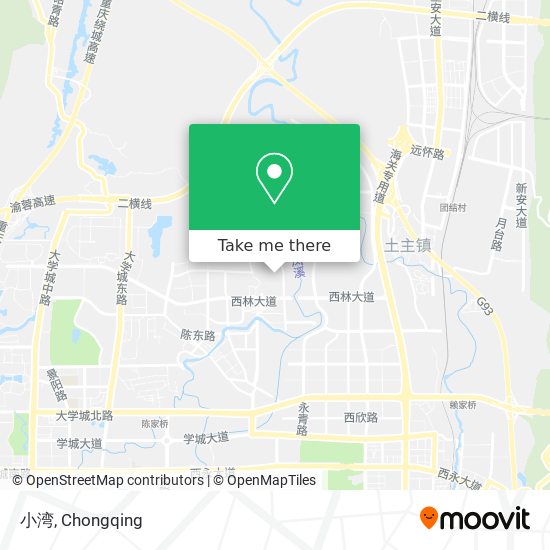小湾 map