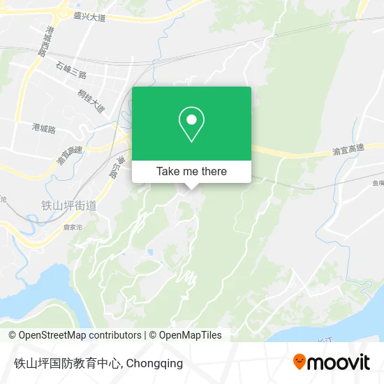 铁山坪国防教育中心 map