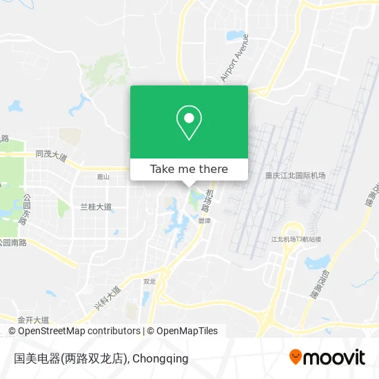 国美电器(两路双龙店) map