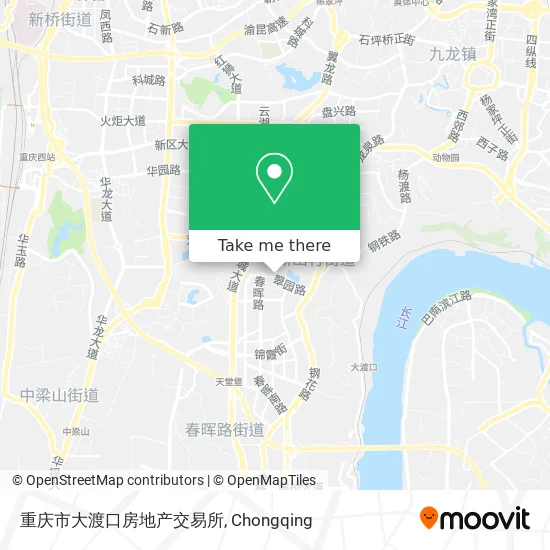 重庆市大渡口房地产交易所 map