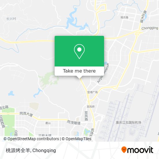 桃源烤全羊 map