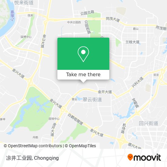 凉井工业园 map