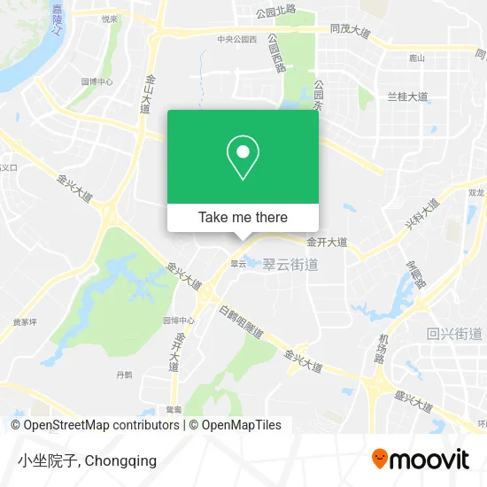 小坐院子 map