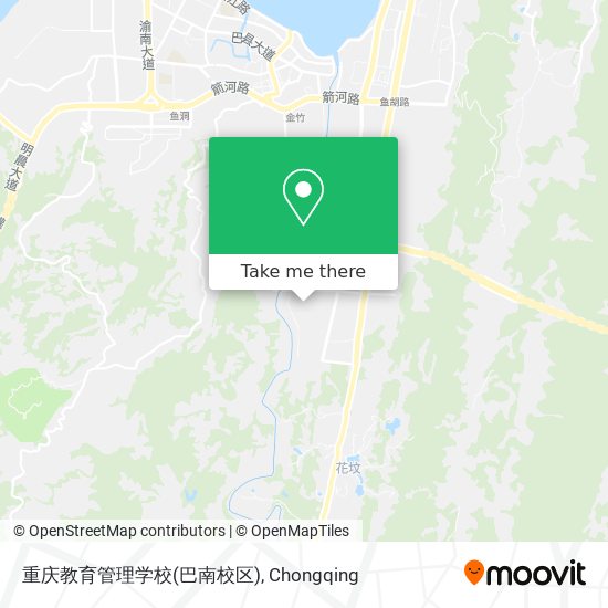 重庆教育管理学校(巴南校区) map