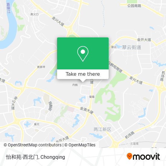 怡和苑-西北门 map