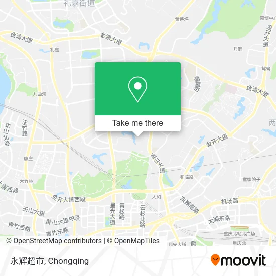 永辉超市 map