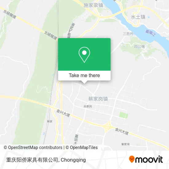 重庆阳侨家具有限公司 map