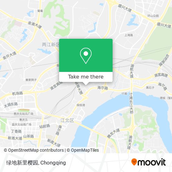 绿地新里樱园 map