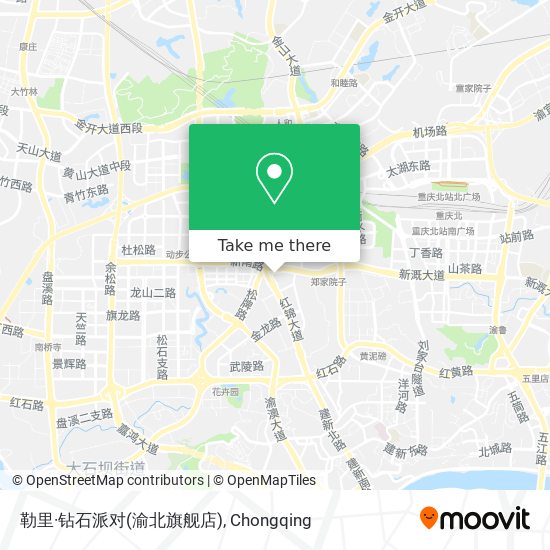 勒里·钻石派对(渝北旗舰店) map