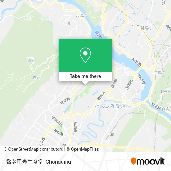 鳖老甲养生食堂 map